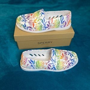 Sperry A/O Float Pride white/multi 12M STS24303